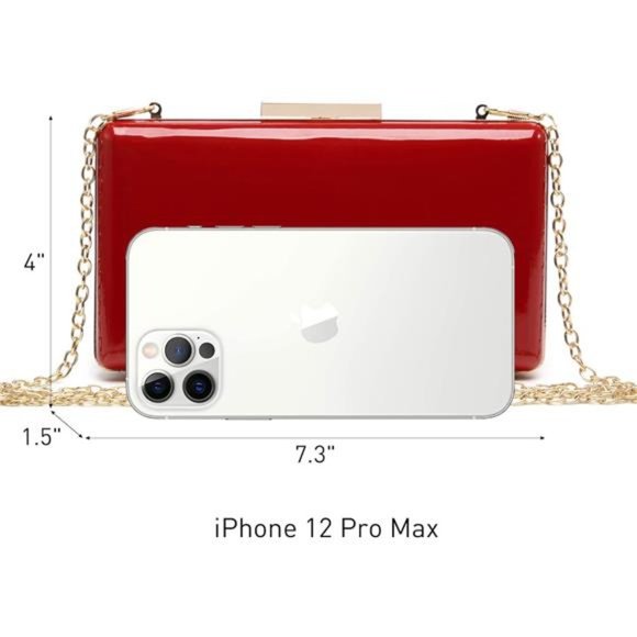 Women Evening Purses Clutch Bags Formal Party Clutches Wedding Purses Cocktail - Picture 5 of 7